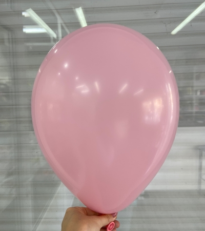 Шар без рисунка "Розовый пастель" (30 см)