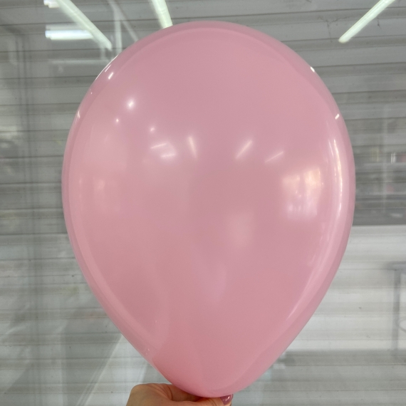 Шар без рисунка "Розовый пастель" (30 см)