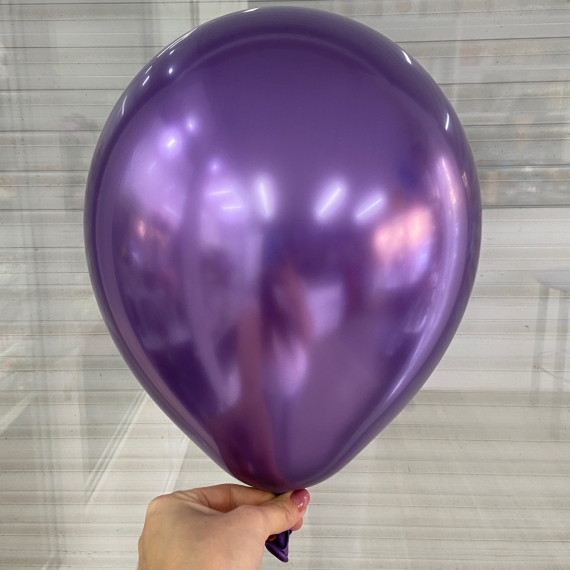 Шар Хром "Фиолетовый" (30 см)